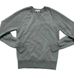 Gustin Sweatshirt Men’s Sz XS Green Crewneck 100% Cotton Pullover READ